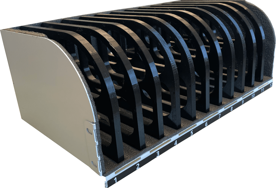 Wandhalter für 12 Tablets